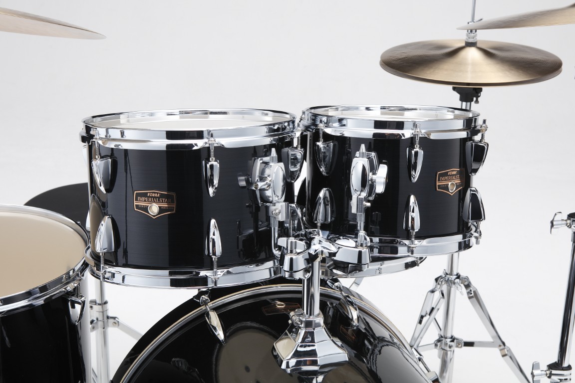 Tama Imperialstar 22'' - 6 FÛts Et + - Hairline Black - Rock drumstel - Variation 1