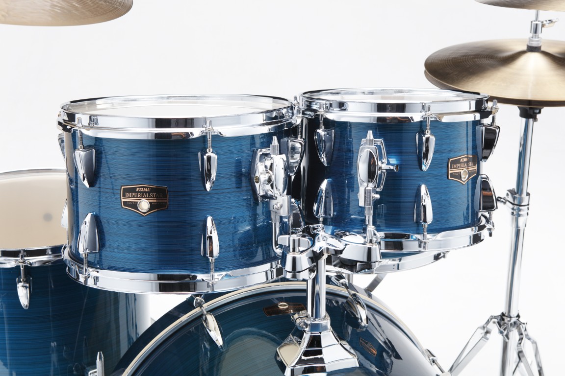 Tama Imperialstar 22'' - 6 FÛts Et + - Hairline Blue - Rock drumstel - Variation 1