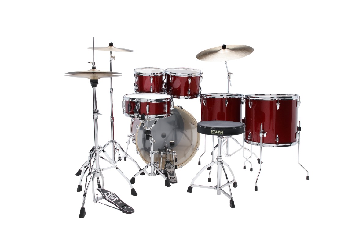 Tama Imperialstar 22'' - 6 FÛts Et + - Burnt Red Mist - Rock drumstel - Variation 5