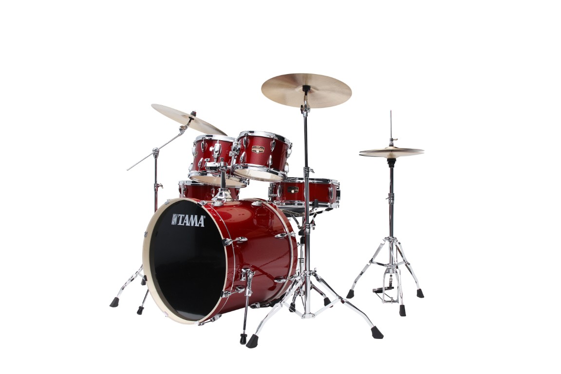 Tama Imperialstar 22'' - 6 FÛts Et + - Burnt Red Mist - Rock drumstel - Variation 6