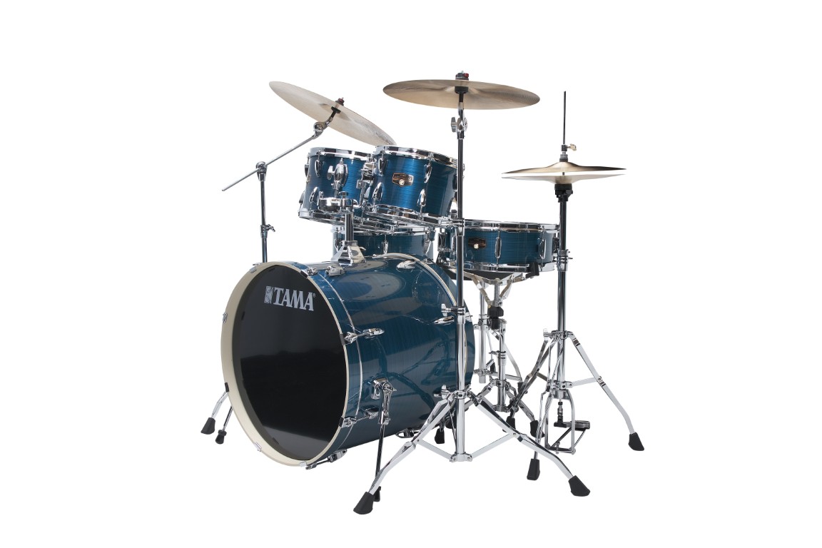 Tama Imperialstar 22'' - 6 FÛts Et + - Hairline Blue - Rock drumstel - Variation 6