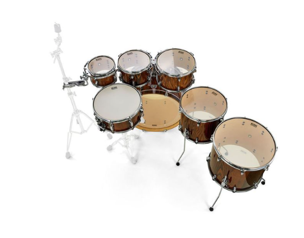 Tama Superstar Classic Studio 22 - 6 FÛts Et + - Gloss Java Lacebark Pine - Studio drumstel - Variation 1