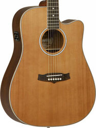 Elektro-akoestische gitaar Tanglewood TW28 CSN CE Evolution V - Natural satin