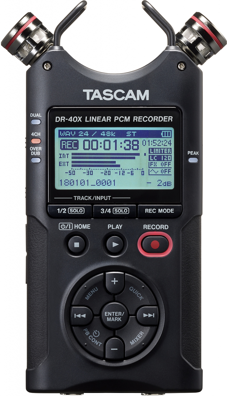 Tascam Dr-40x - Mobiele opnemer - Main picture