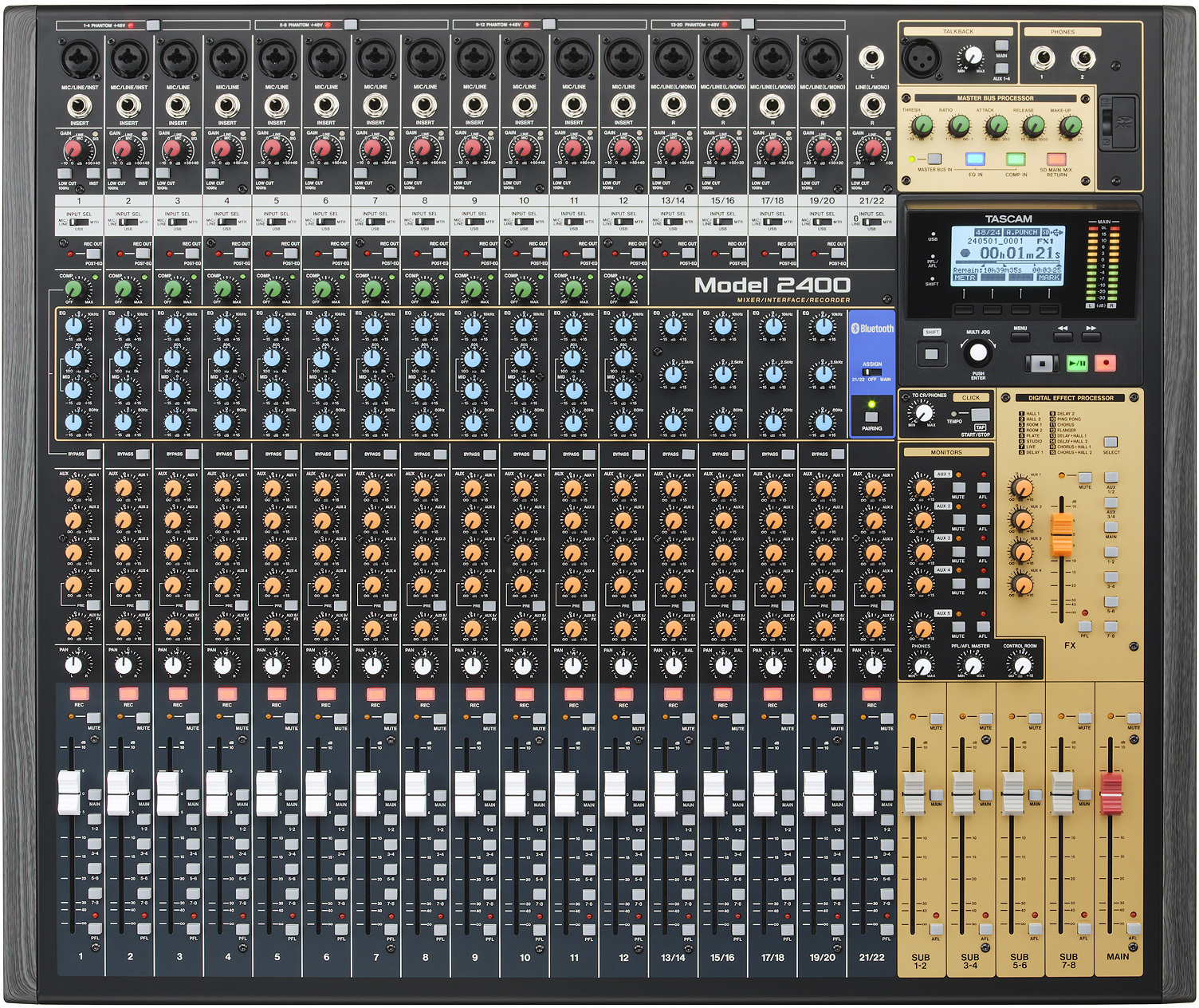 Tascam Model 2400 - Analoge Mengtafel - Main picture