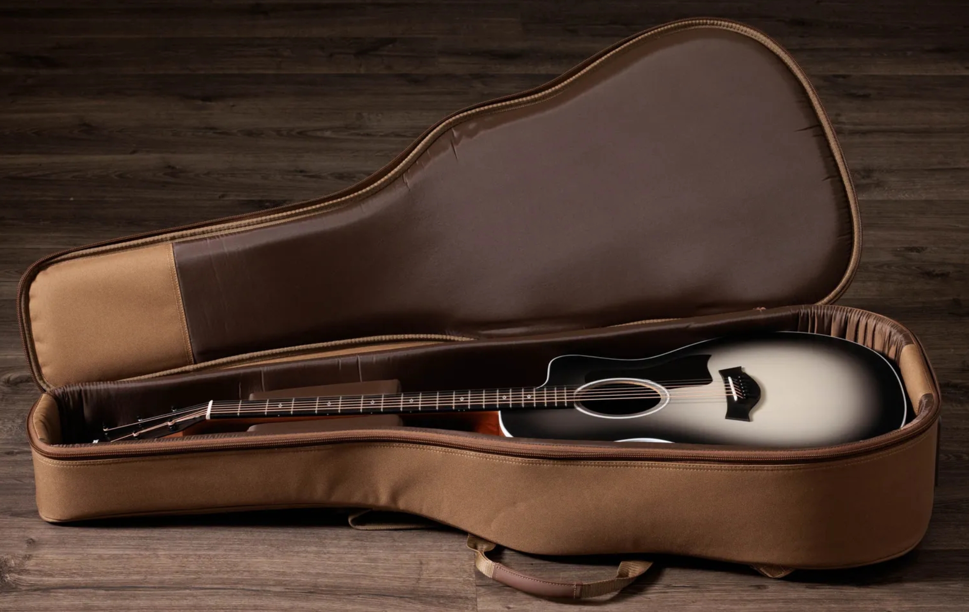 Taylor 214ce Sunset Blvd Mex Grand Auditorium Cw Epicea Noyer Eb Es2 - Eclipse Burst - Folk gitaar - Variation 6