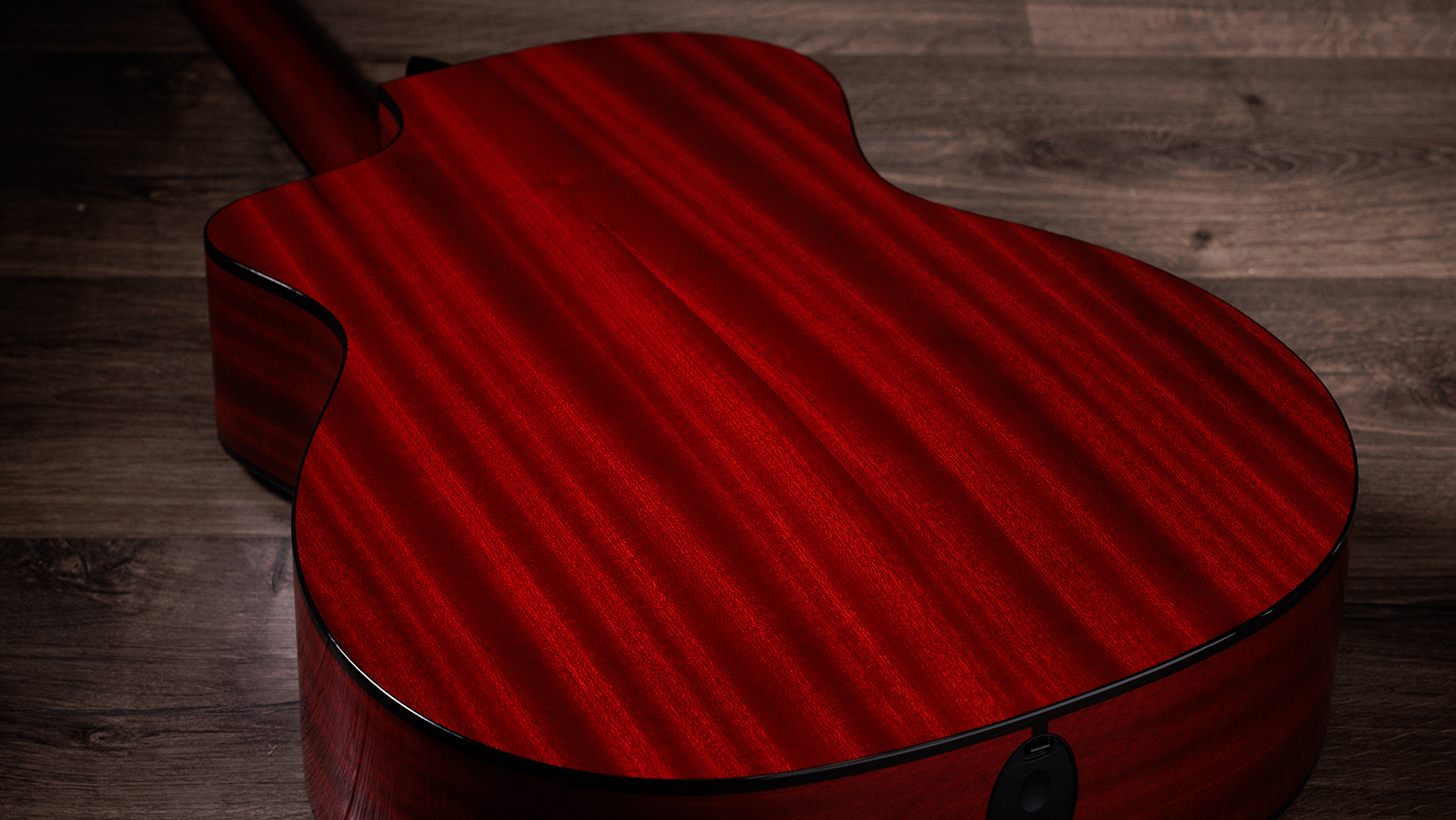 Taylor 224ce Plus Special Edition Grand Auditorium Cw Acajou Sapele Eb Es2 - Trans Red - Folk gitaar - Variation 6