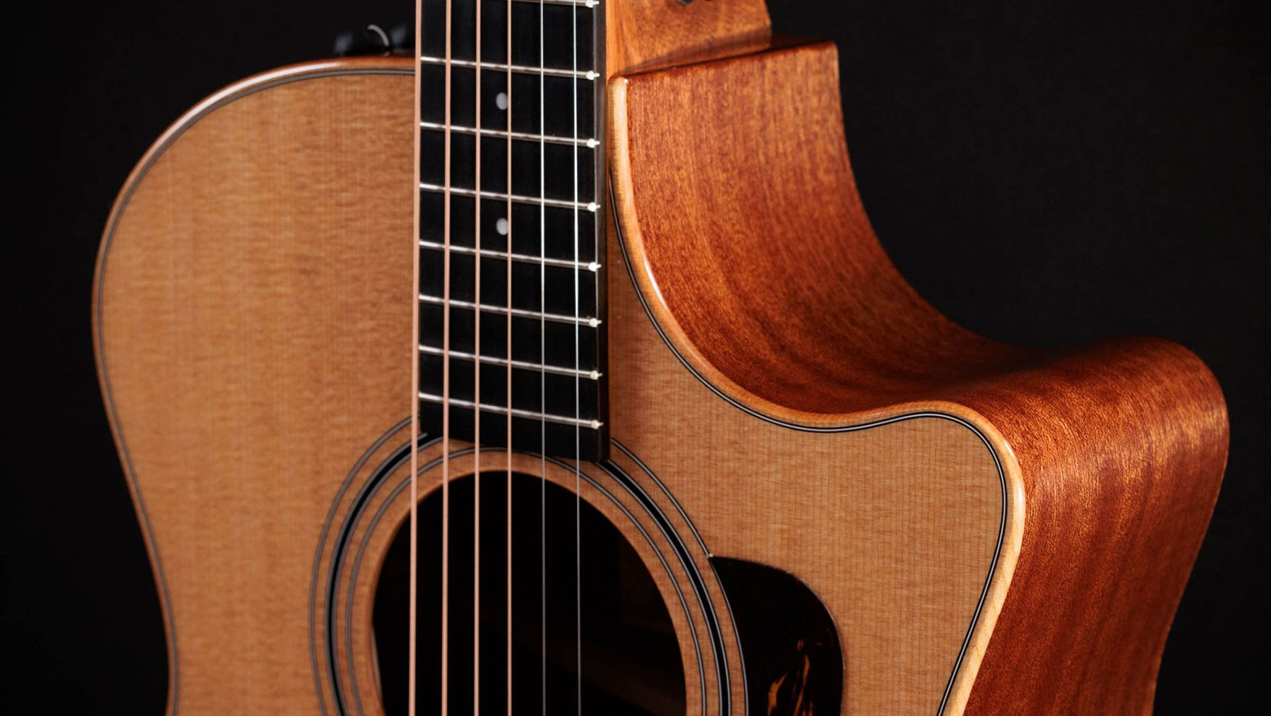 Taylor 314ce Studio Grand Auditorium Cw Epicea Sapele Eb Es2 - Natural - Volksgitaar - Variation 2