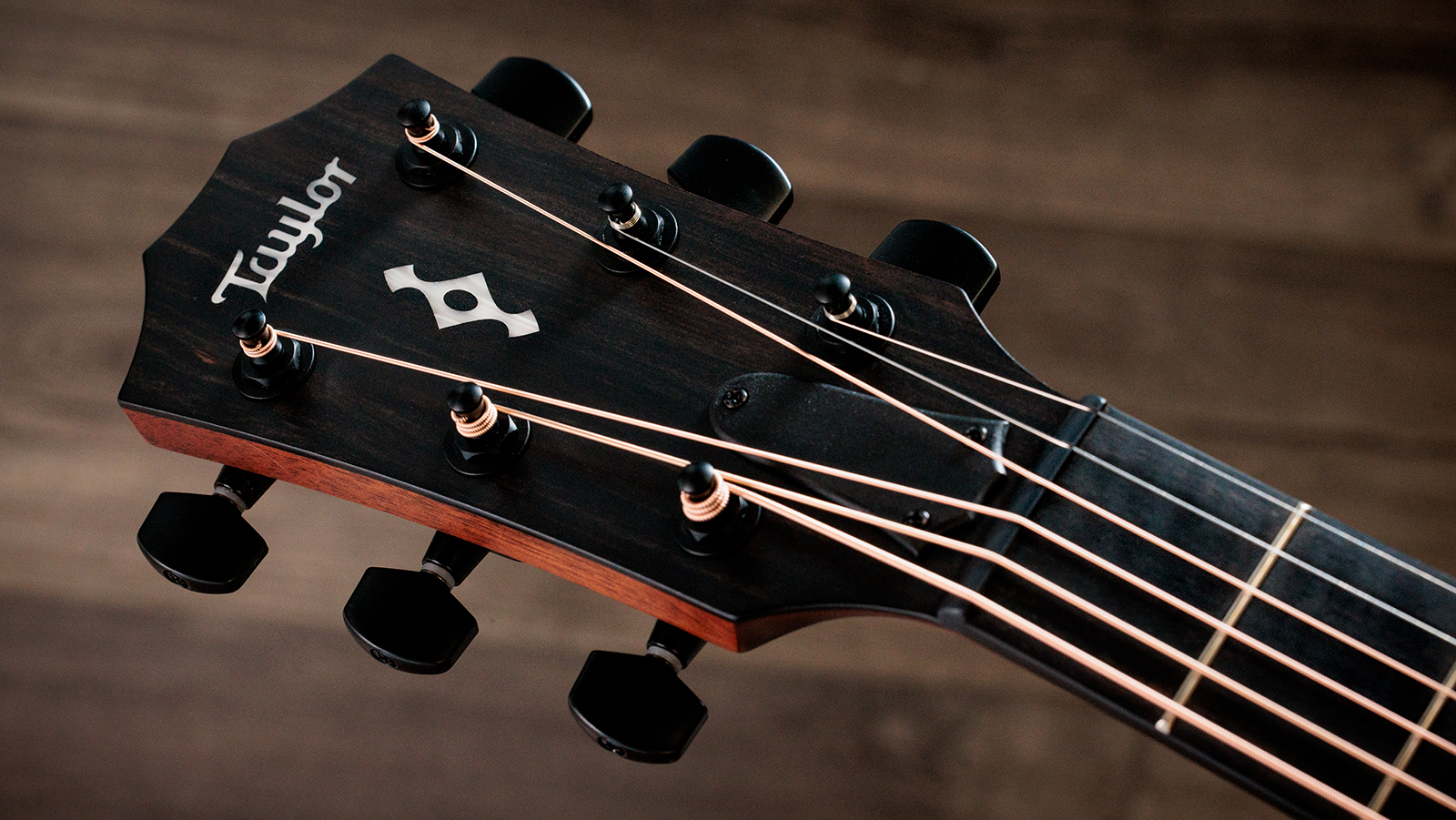 Taylor 322ce Next Gen. Grand Concert Cw Shsc Acajou Sapele Eb Claria - Medium Brown Stain - Folk gitaar - Variation 6