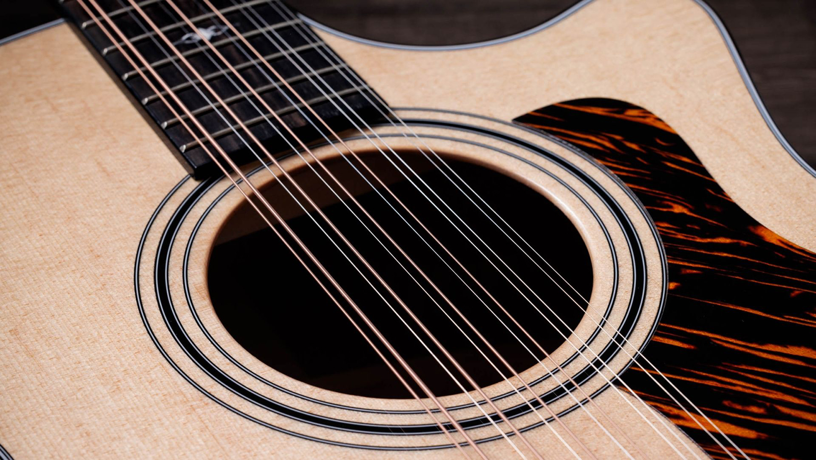 Taylor 354ce Grand Auditorium Cw 12c Epicea Sapele Eb Es2 - Medium Stain - Folk gitaar - Variation 2