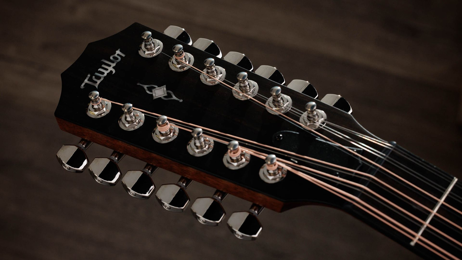 Taylor 354ce Grand Auditorium Cw 12c Epicea Sapele Eb Es2 - Medium Stain - Folk gitaar - Variation 6