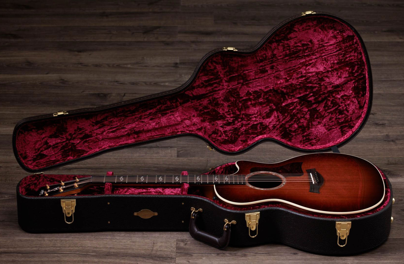 Taylor 414ce 50th Anniversary Special Ed. Grand Auditorium Cw Sinker Redwood Palissandre Eb Es2 - Shaded Edgeburst - Volksgitaar - Variation 9