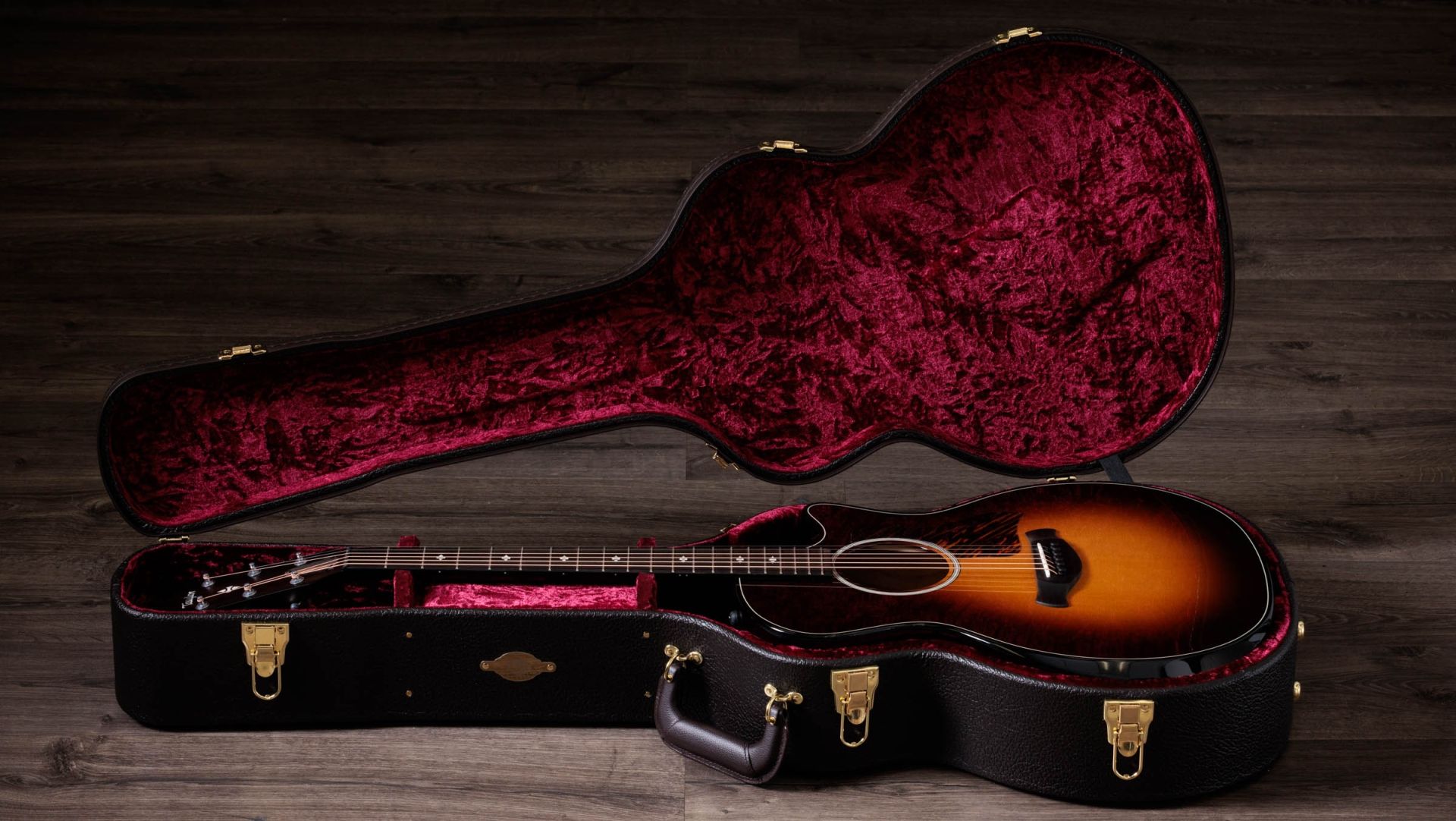 Taylor 514ce Builder's Edition Grand Auditorium Cw Epicea Shamel Ash Es2 Eb - Tobacco Kona Burst - Folk gitaar - Variation 8