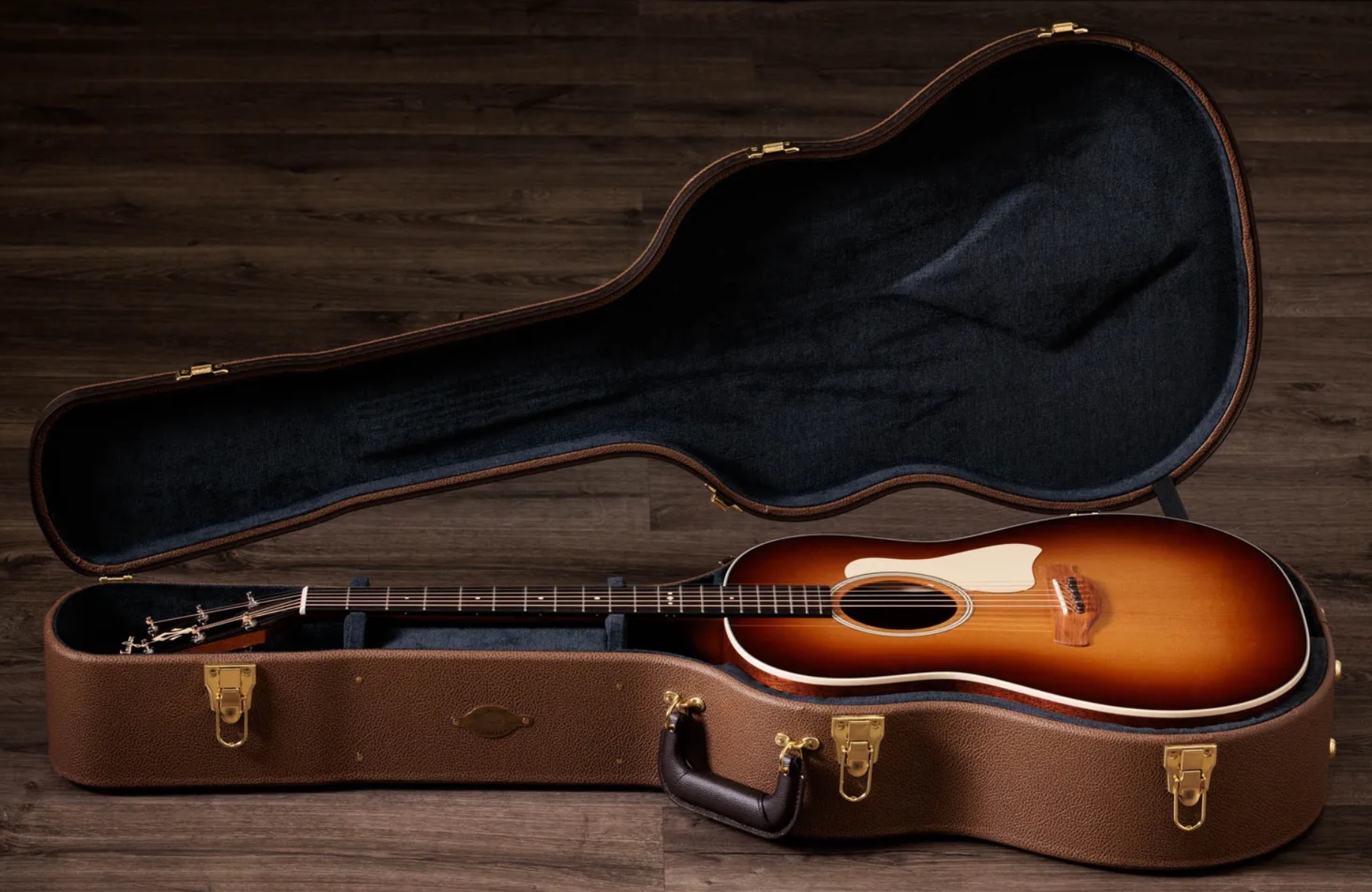 Taylor 517e Sb Gold Label Grand Pacific Epicea Acajou Eb - Sunburst W/ Cream Pickguard - Folk gitaar - Variation 10