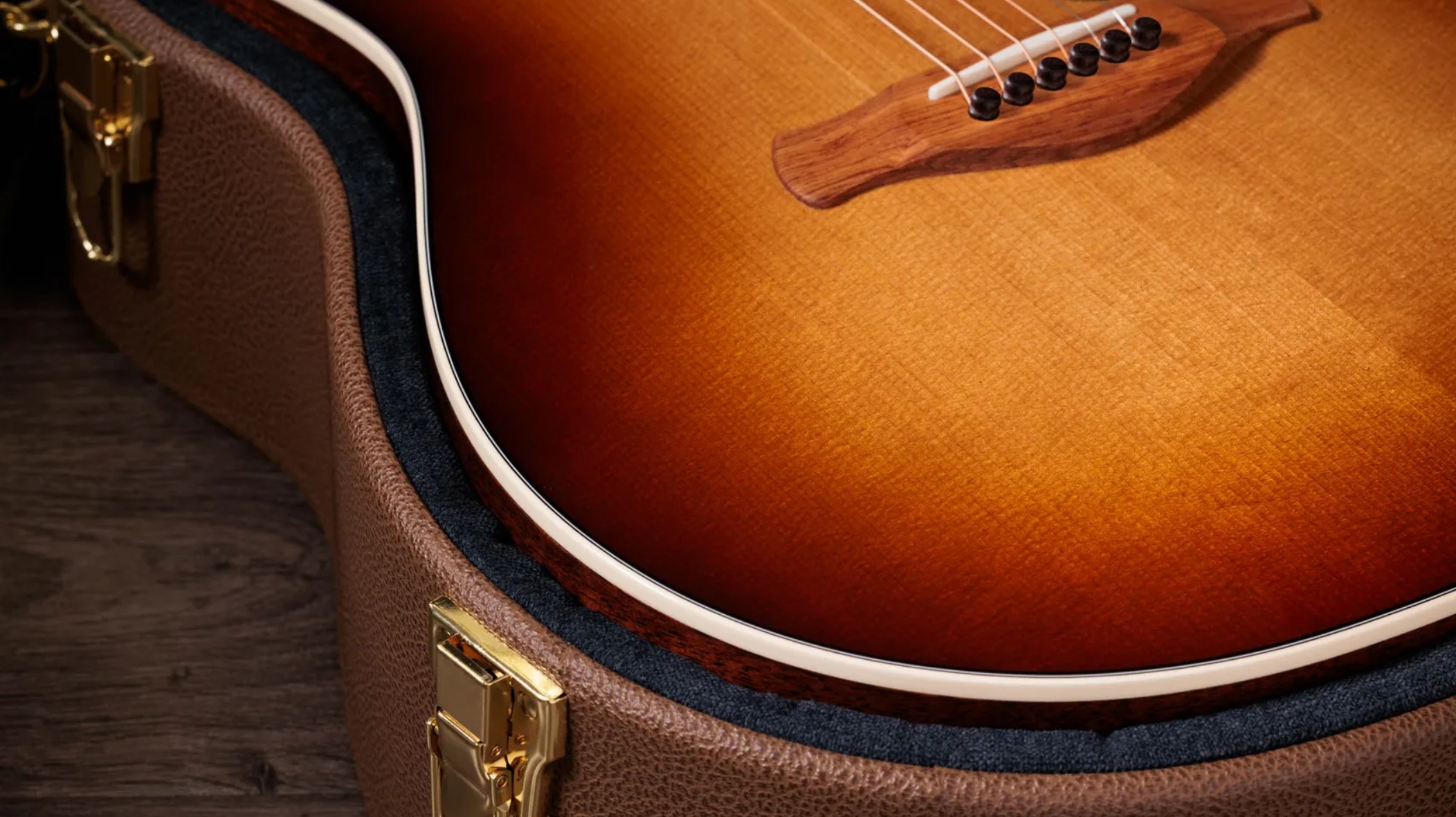 Taylor 517e Sb Gold Label Grand Pacific Epicea Acajou Eb - Sunburst W/ Cream Pickguard - Folk gitaar - Variation 2