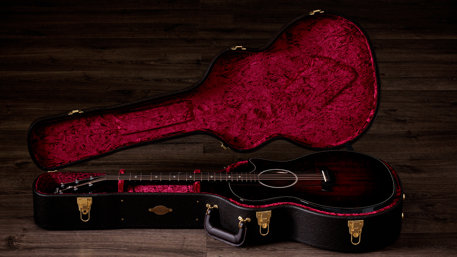 Taylor 524ce Builders Edition Next Gen. Grand Auditorium Cw Acajou Frene Eb Claria - Kona Burst - Folk gitaar - Variation 8