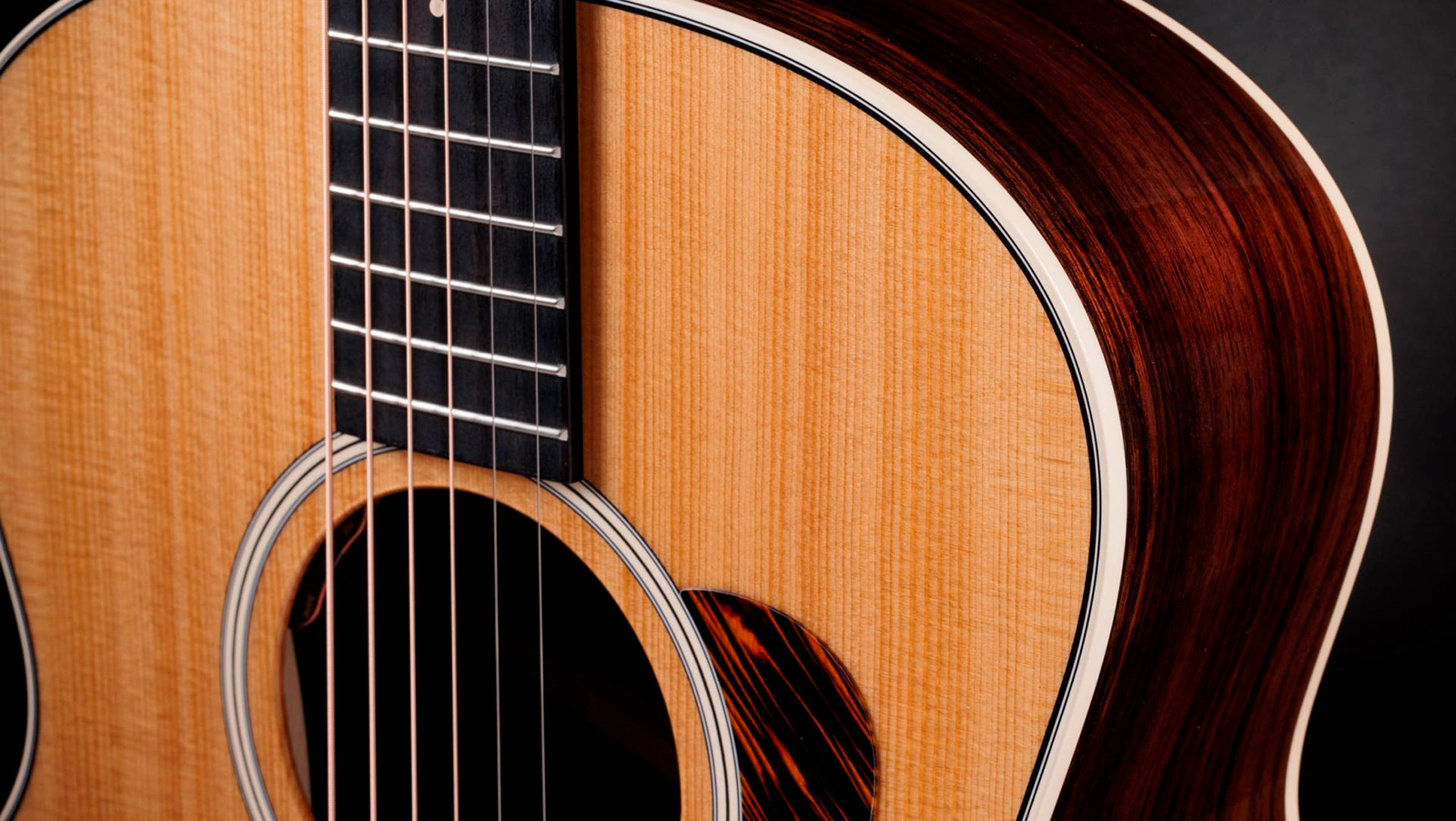 Taylor 714e Gold Label Firestripe Pg Gold Label Super Auditorium Cw Epicea Palissandre Eb Lr Baggs - Natural - Folk gitaar - Variation 2