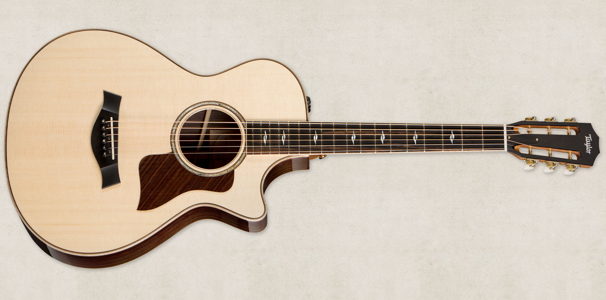 Taylor 812ce 12-fret 2015 Grand Concert Cw Epicea Palissandre Es2 - Natural - Elektro-akoestische gitaar - Variation 2