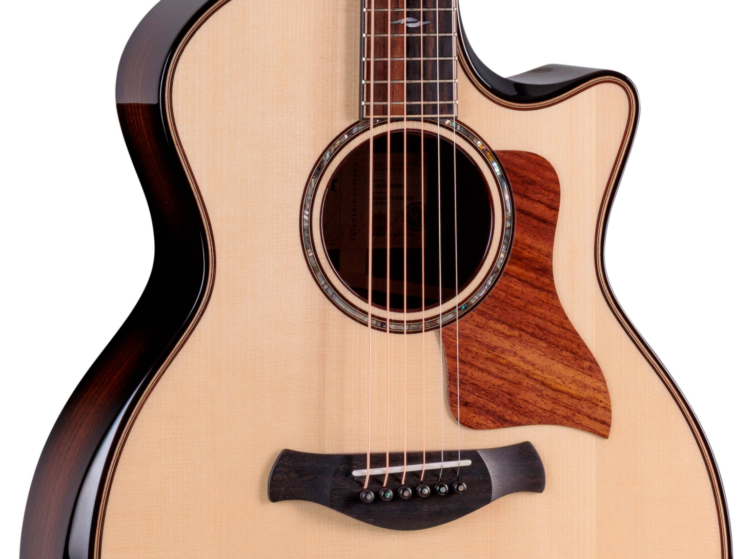 Taylor 814ce Builders Edition Honduran / Adirondack Next Gen. Grand Auditorium Cw Epicea Palissandre Eb - Natural - Folk gitaar - Variation 2