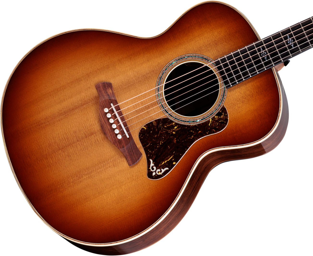 Taylor 814e Gold Label Super Auditorium Cw Epicea Palissandre Eb Lr Baggs - Sunburst - Volksgitaar - Variation 2