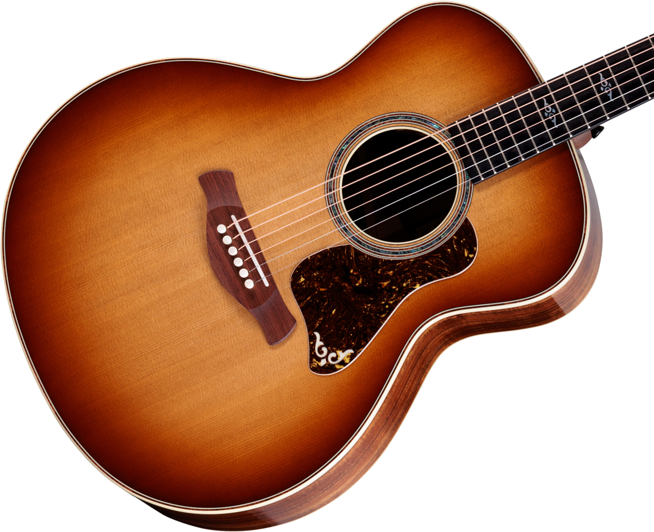 Taylor 814e Koa Gold Label Super Auditorium Cw Epicea Koa Eb Lr Baggs - Sunburst - Volksgitaar - Variation 2