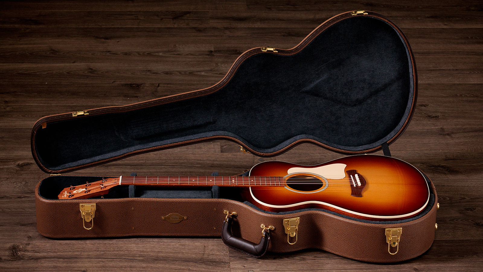 Taylor Ben Harper 512e Gold Label Signature Grand Concert Cw Epicea Acajou Eb Claria - Custom Shaded Edgeburst - Folk gitaar - Variation 10