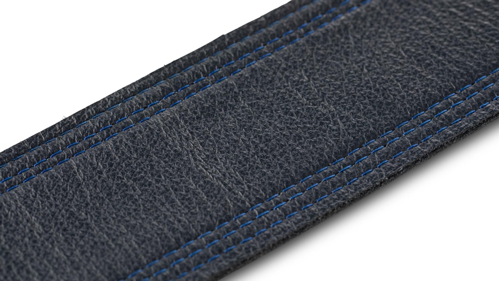 Taylor Blue Denim Guitar Strap 2.5-inc Navy Edge 4300-25 - Gitaarriem - Variation 2