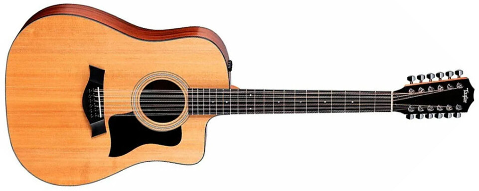 Taylor 150ce Dreadnought Cw 12c Epicea Sapele Eb Es2 - Natural - Elektro-akoestische gitaar - Main picture