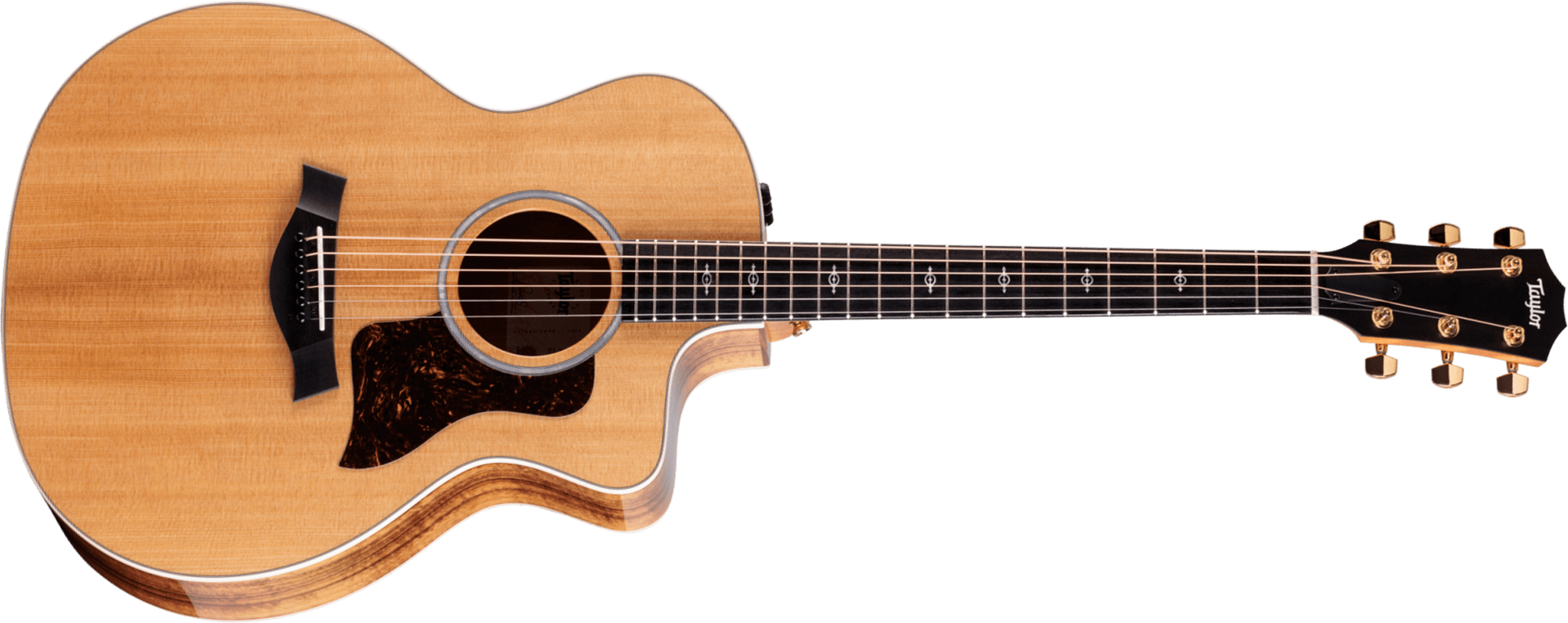 Taylor 214ce-k Dlx Grand Auditorium Cw Epicea Koa Eb Es2 - Natural - Volksgitaar - Main picture