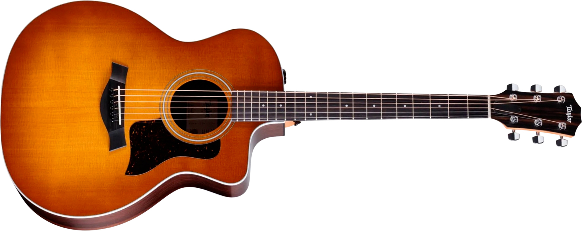 Taylor 214ce Special Edition Grand Auditorium Cw Epicea Palissandre Eb Es2 - Honeyburst - Folk gitaar - Main picture