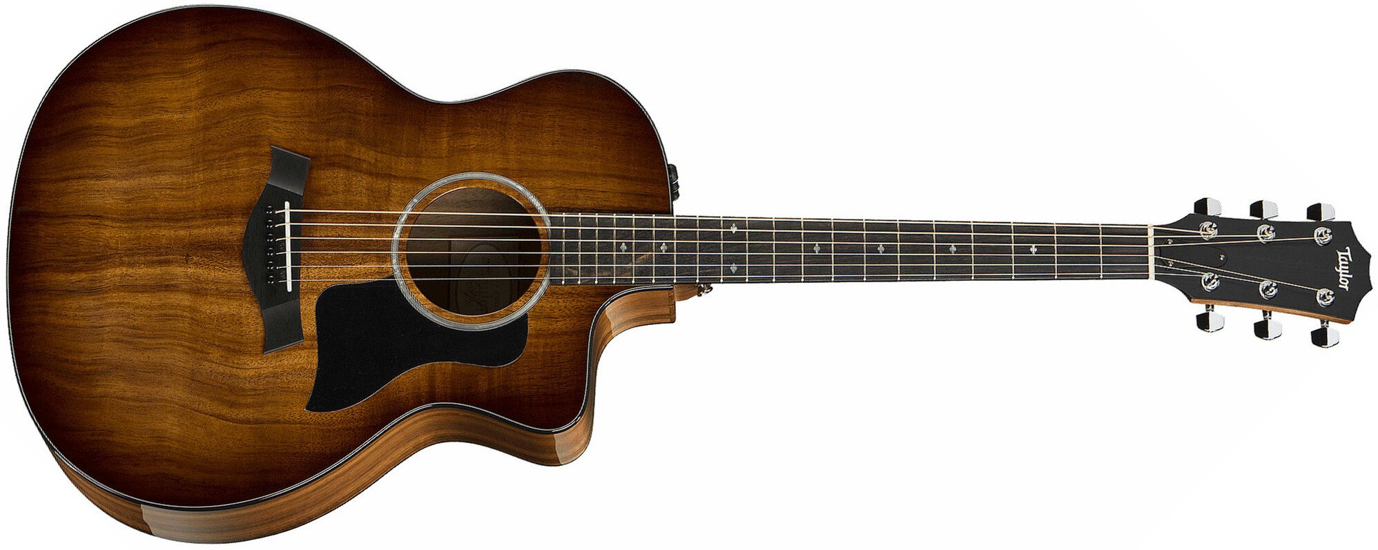 Taylor 224ce-k Dlx 2017 Grand Auditorium Cw Tout Koa Es2 - Shaded Edgeburst Top - Volksgitaar - Main picture