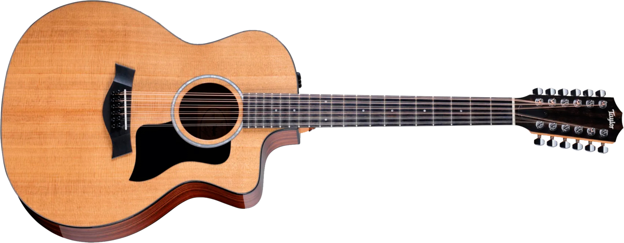 Taylor 254ce Plus Grand Auditorium Cw 12c Epicea Noyer Eb Es2 - Natural - Folk gitaar - Main picture