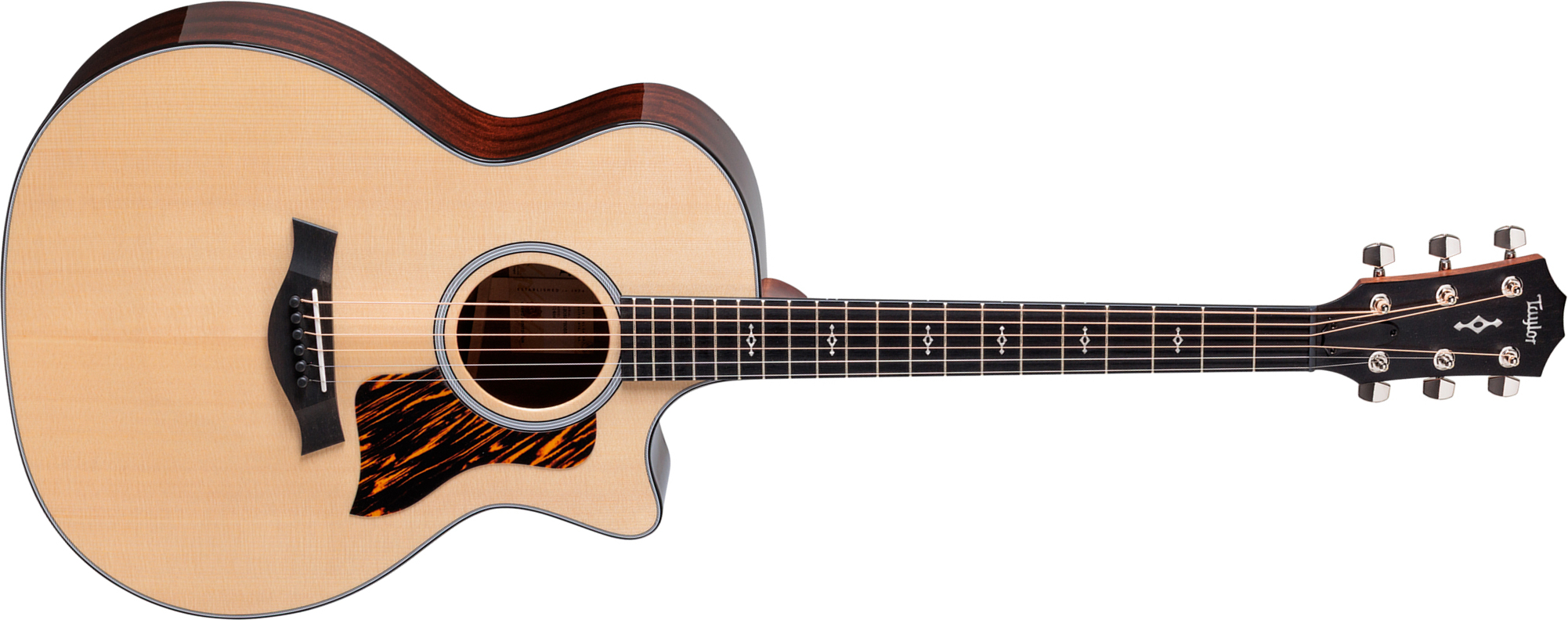 Taylor 314ce Next Gen. Grand Auditorium Cw Epicea Sapele Eb Claria - Natural - Folk gitaar - Main picture