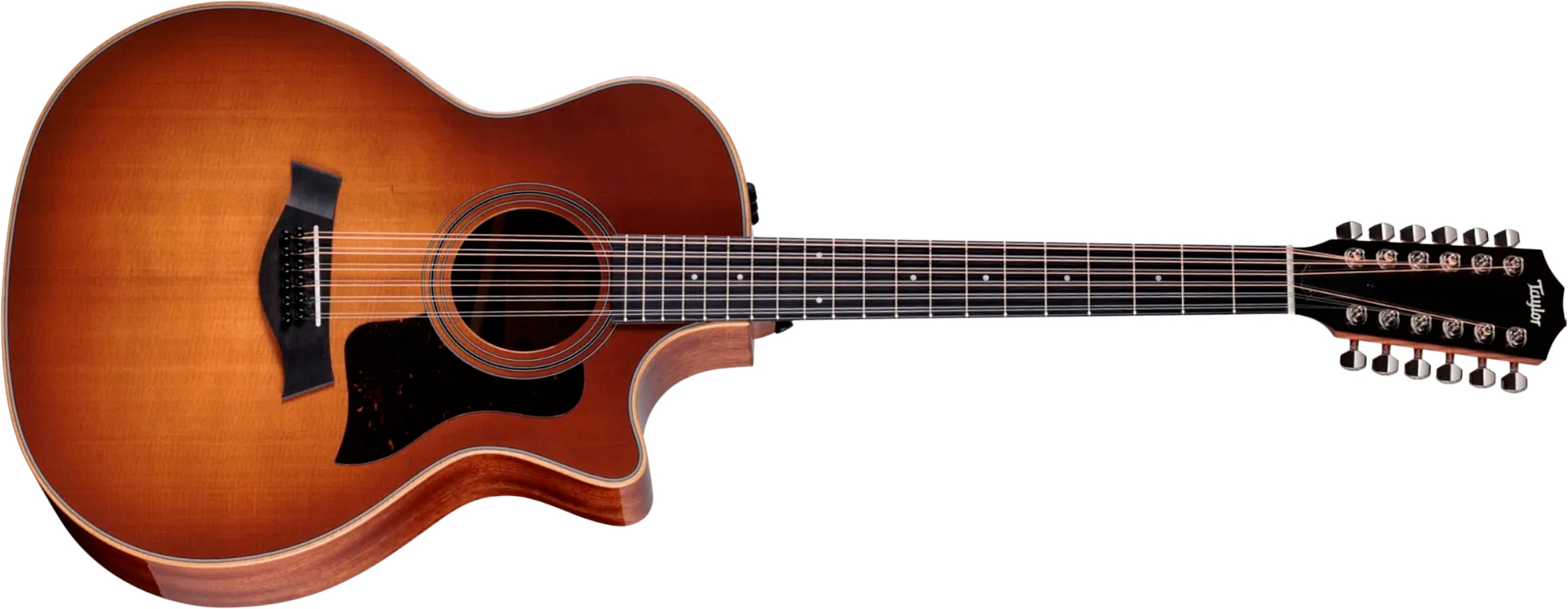 Taylor 354ce Studio Special Edition Grand Auditorium Cw 12c Epicea Sapele Eb Es2 - Honeyburst - Folk gitaar - Main picture