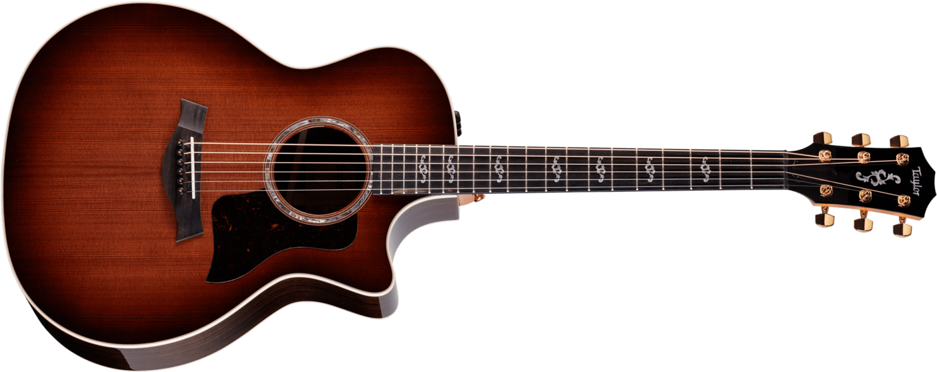 Taylor 414ce 50th Anniversary Special Ed. Grand Auditorium Cw Sinker Redwood Palissandre Eb Es2 - Shaded Edgeburst - Volksgitaar - Main picture