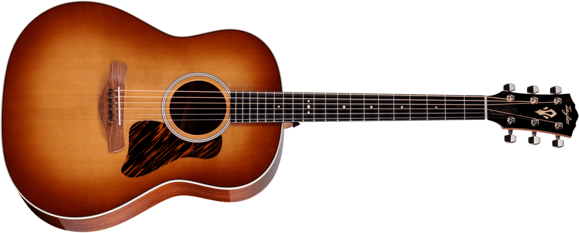 Taylor 517e Sb Gold Label Grand Pacific Epicea Acajou Eb - Sunburst Firestripe Pickguard - Folk gitaar - Main picture