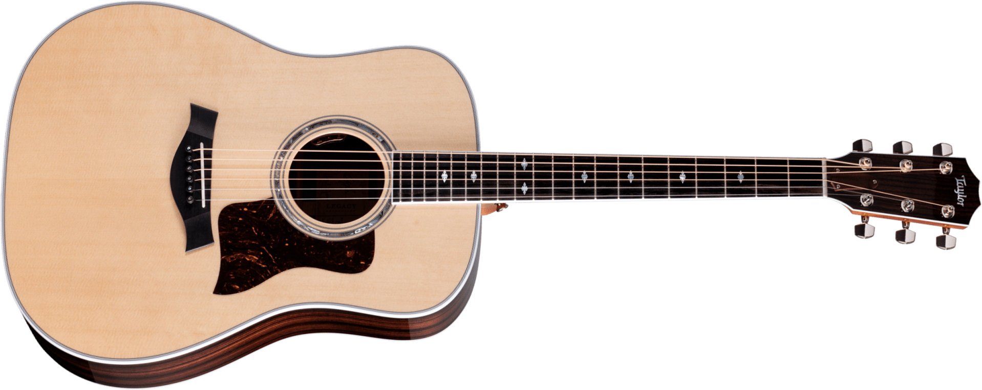 Taylor 810e Legacy Dreadnought Epicea Palissandre Eb Lr Baggs Vtc - Natural - Volksgitaar - Main picture