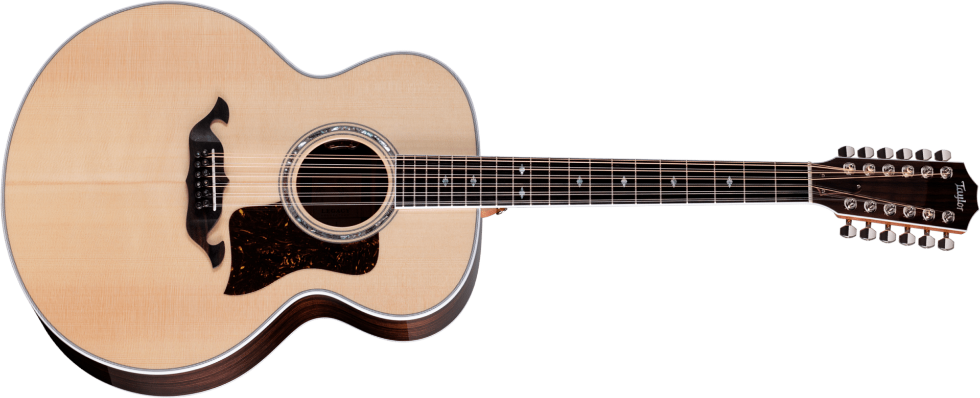 Taylor 855e Legacy Jumbo 12c Epicea Palissandre Eb Lr Baggs Vtc - Natural - Volksgitaar - Main picture