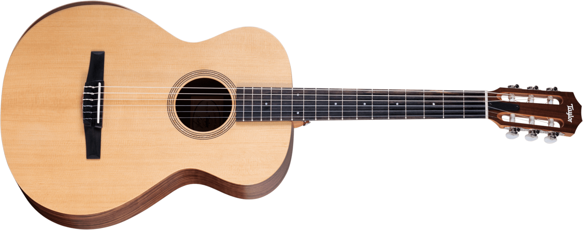 Taylor Academy 12e-n 2024 Grand Concert Epicea Noyer Eb Esb - Natural Matte - Klassieke gitaar 4/4 - Main picture