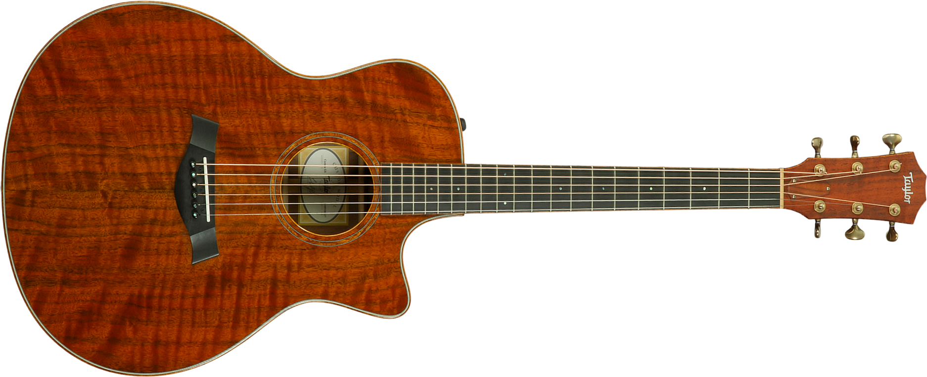 Taylor Custom Shop Gs-ce Koa Grand Symphony Cw Tout Koa Eb Es2 #1105106127 - Natural - Folk gitaar - Main picture