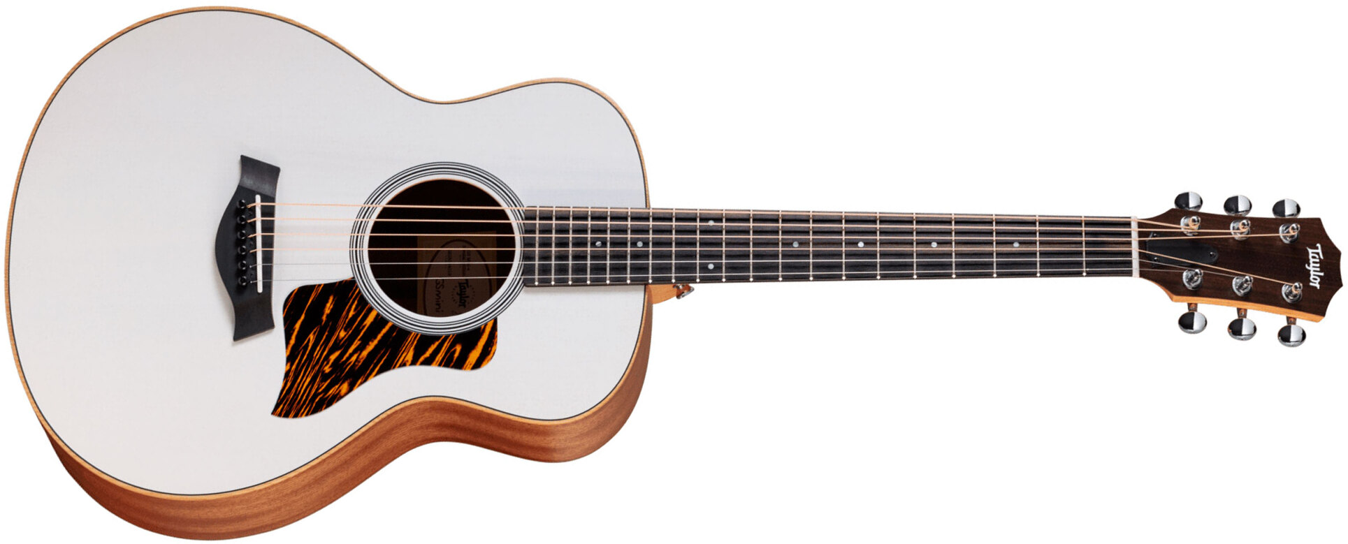 Taylor Gs Mini-e Special Edition Epicea Sapele Eb Esb - Trans White - Volksgitaar - Main picture