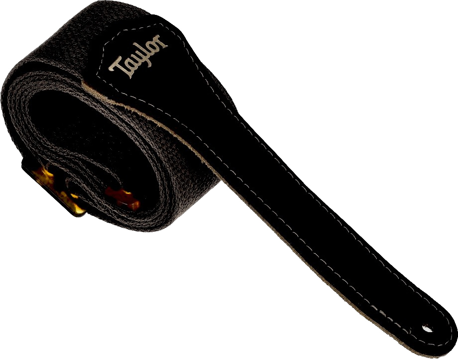 Taylor Gs Mini Guitar Strap Cotton 2-inches Black 4013-20 - Gitaarriem - Main picture