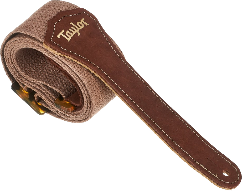 Taylor Gs Mini Guitar Strap Cotton 2-inches Tan 4011-20 - Gitaarriem - Main picture