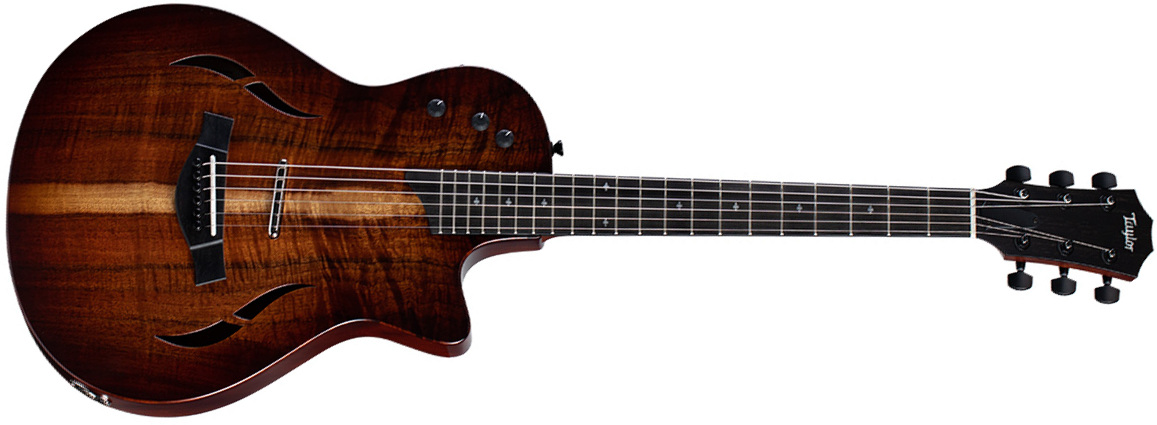 Taylor T5z Classic Cw Koa Sapele Eb - Shaded Edgeburst - Semi hollow elektriche gitaar - Main picture