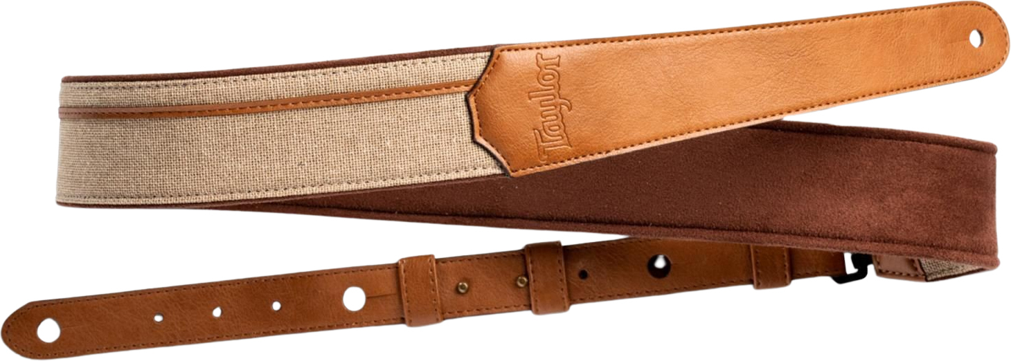 Taylor Vegan Leather Guitar Strap 2.5-inc Tan 4203-25 Cuir - Gitaarriem - Main picture