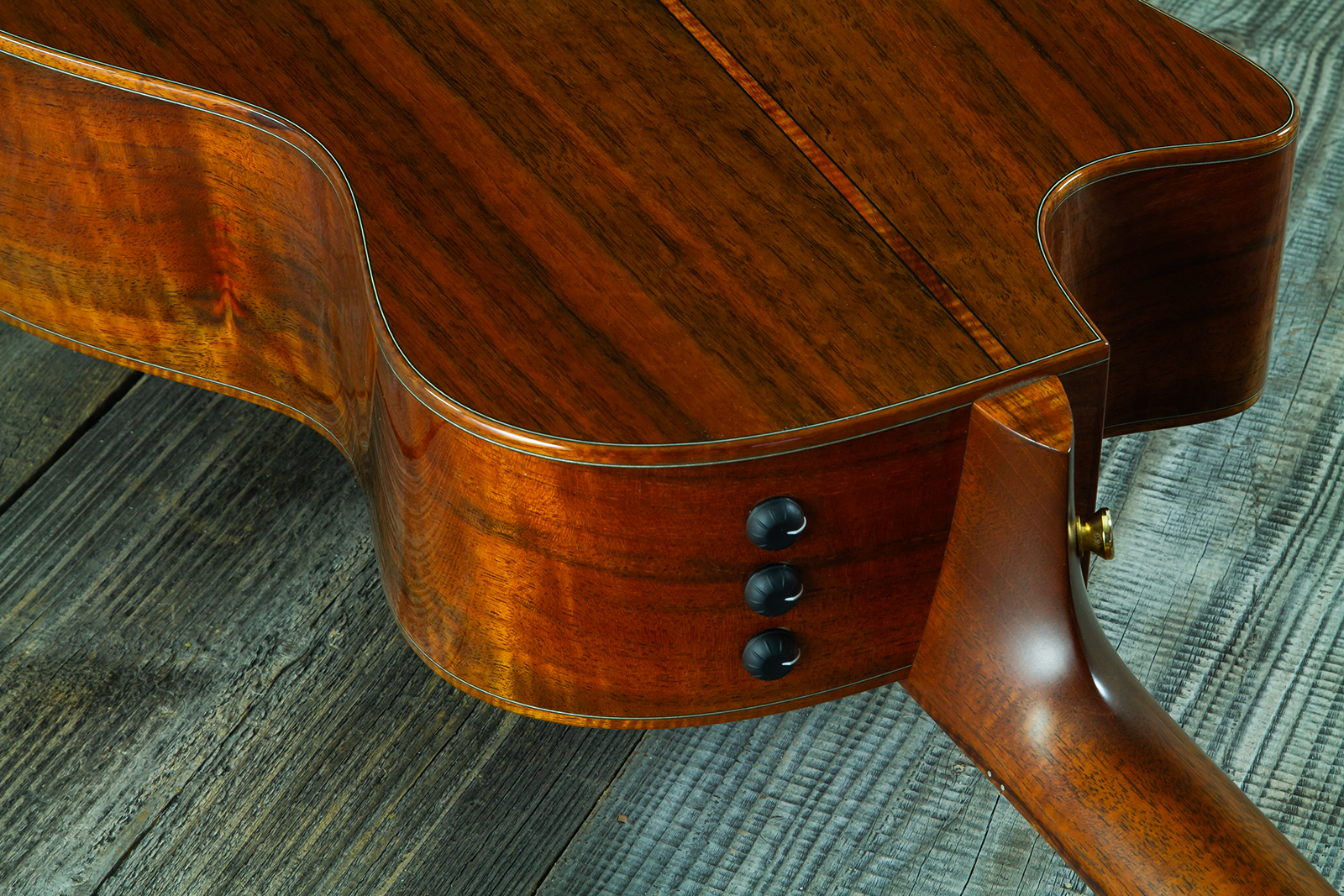 Taylor Custom Shop Gs-ce Koa Grand Symphony Cw Tout Koa Eb Es2 #1105106127 - Natural - Folk gitaar - Variation 13