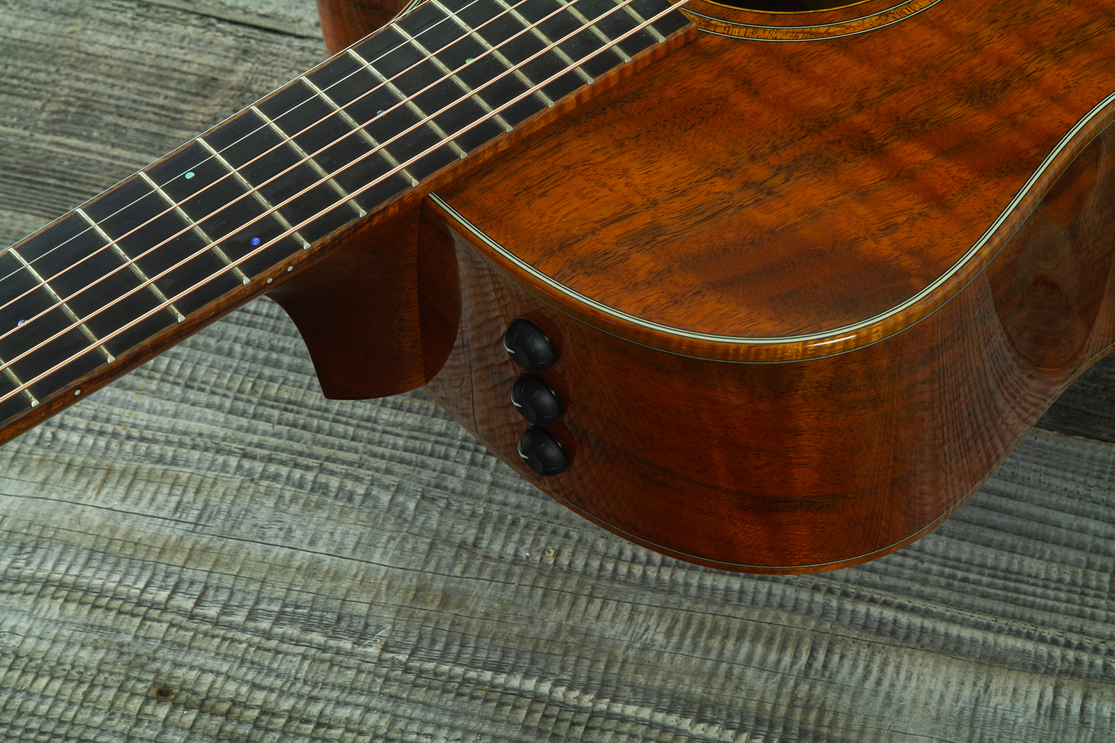 Taylor Custom Shop Gs-ce Koa Grand Symphony Cw Tout Koa Eb Es2 #1105106127 - Natural - Folk gitaar - Variation 5