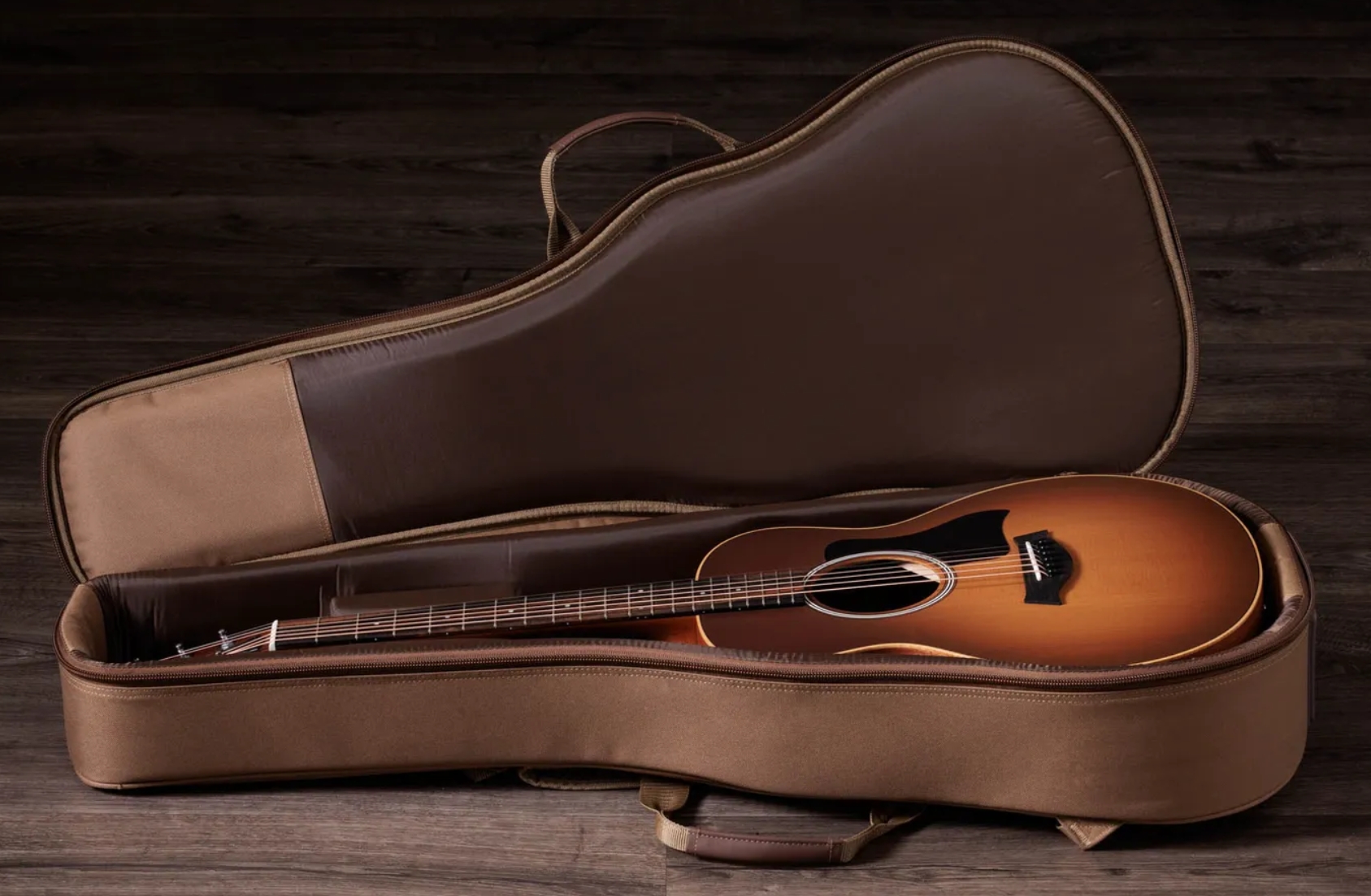 Taylor Gs Mini-e Special Edition Parlor Shsc Epicea Sapele - Honeyburst - Folk gitaar - Variation 7