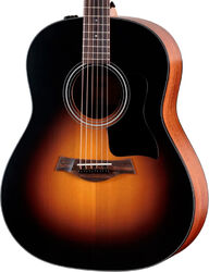 Folk gitaar Taylor 117e Special Edition - Dark tobacco edgeburst top