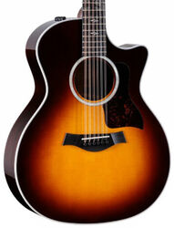 Volksgitaar Taylor 454ce-R 12-String - Tobacco sunburst